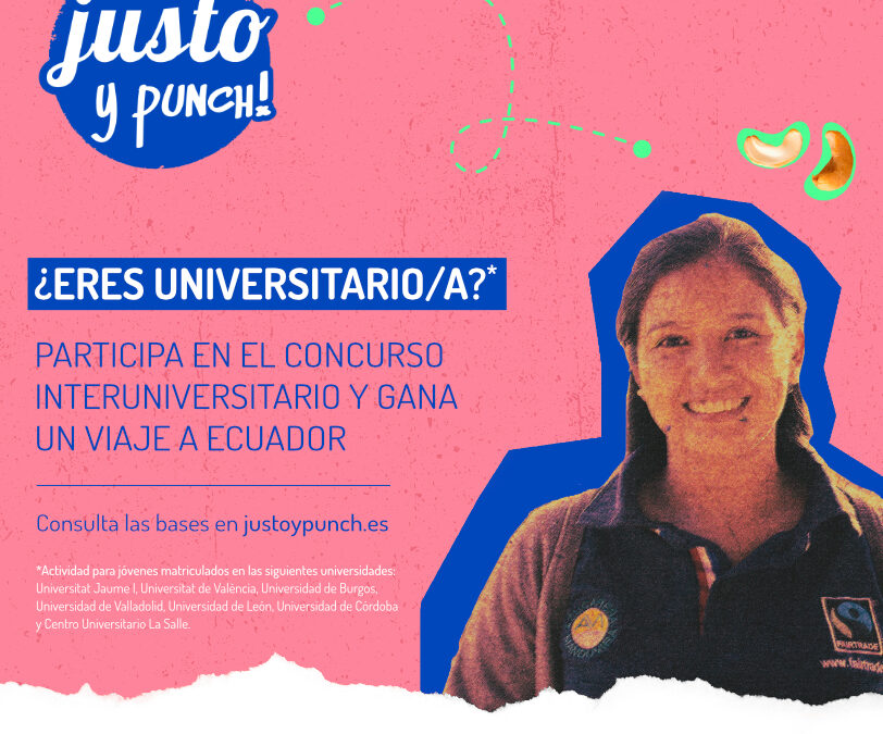 Participa en el Concurso interuniversitario Justo y Punch! ¡Ampliamos plazo!